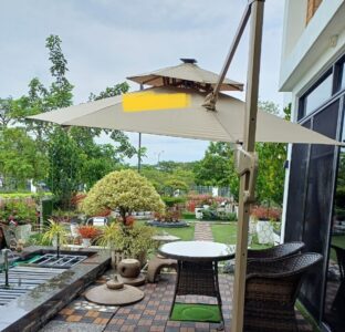 Online Garden Umbrella Malaysia
DeconDesigns offers premium Online Garden Umbrellas in Malaysia, perfect for creating stylish, shaded outdoor spaces with ease. Our online store provides a wide range of umbrellas crafted with durable, weather-resistant fabrics and robust frames designed for Malaysia’s tropical climate. Available in various sizes, colors, and shapes, these umbrellas complement gardens, patios, resorts, and cafes. Easy to operate and maintain, they provide reliable sun and rain protection, enhancing comfort and aesthetics. Shopping online ensures convenience, competitive pricing, and access to premium quality products without leaving your home. Trust DeconDesigns for garden umbrellas that combine functionality, durability, and elegance, transforming your outdoor areas into inviting, shaded retreats throughout Malaysia.
please visit our website at www.decondesigns.com  or contact us at +60167960331