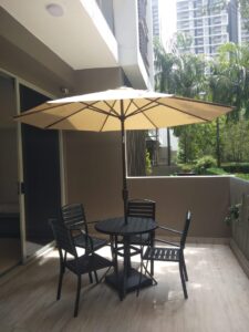 Patio Garden Parasol
Transform your patio with DeconDesigns’ Patio Garden Parasols, designed to provide shade, comfort, and style. Ideal for residential patios, gardens, and commercial spaces, these parasols are made with durable, weather-resistant fabrics and sturdy frames suitable for Malaysia’s tropical climate. Easy to adjust, tilt, and operate, they offer flexible shading solutions for outdoor relaxation or social gatherings. Available in multiple sizes, colors, and shapes, they complement any patio décor while creating inviting shaded areas. Perfect for homes, cafes, resorts, and hotels, DeconDesigns’ Patio Garden Parasols combine elegance, functionality, and durability, ensuring long-lasting performance and enhanced outdoor aesthetics across Malaysia.
please visit our website at www.decondesigns.com  or contact us  at +60167960331