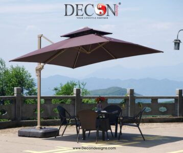 Outdoor Umbrella Malaysia
Discover the perfect Outdoor Umbrella in Malaysia with DeconDesigns. Our collection blends style, durability, and practicality, making it ideal for patios, gardens, cafes, and resorts. Designed to withstand Malaysia’s tropical weather, our umbrellas are crafted with high-quality, weather-resistant fabrics and sturdy frames that resist wind, rain, and sun damage. Easy to open, close, and tilt, these umbrellas provide versatile shading solutions for your outdoor space. Available in multiple sizes, shapes, and colors, our umbrellas complement any setting, from cozy home gardens to commercial outdoor areas. Whether you need protection from intense sunlight or light rain, our Outdoor Umbrellas provide a comfortable, shaded area to relax or entertain. With DeconDesigns’ expertise in outdoor furniture, you can trust that every umbrella combines functionality, elegance, and long-lasting quality. Elevate your outdoor experience in Malaysia with our stylish and reliable umbrellas.
please visit our website at www.decondesigns.com  or contact us  at +60167960331