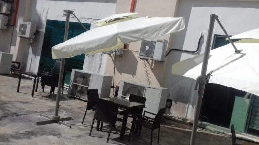 Commercial Outdoor Umbrella Malaysia
Elevate your business with DeconDesigns’ Commercial Outdoor Umbrellas in Malaysia. Designed for cafes, restaurants, hotels, and resorts, these umbrellas combine durability, style, and functionality. Crafted with high-quality materials, they withstand heavy usage, strong winds, and Malaysia’s tropical climate while providing optimal shade for your guests. Available in various sizes, shapes, and colors, our commercial umbrellas complement any outdoor setting and enhance customer comfort. Easy to operate, adjust, and maintain, they are a practical solution for creating inviting, shaded areas for outdoor dining or lounging. DeconDesigns ensures each umbrella meets the highest standards of quality and reliability, making them ideal for businesses looking to combine aesthetic appeal with long-lasting performance. Impress your clients and create a welcoming environment with our premium Commercial Outdoor Umbrellas in Malaysia.
please visit our website at www.decondesigns.com  or contact us  at +60167960331