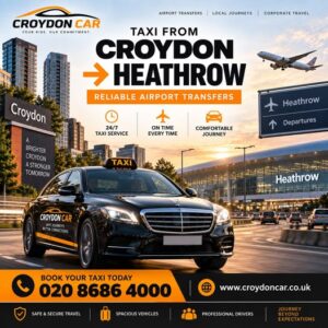 Book a convenient 24/7 Croydon Heathrow taxi with Croydon Cars. Enjoy smooth airport transfers, comfortable journeys, professional drivers and dependable service.
address : Express cars, 292, High Street, Croydon, CR01NG
 phone  :+44 02086864000
website : https://croydoncar.co.uk/heathrow-airport-taxi