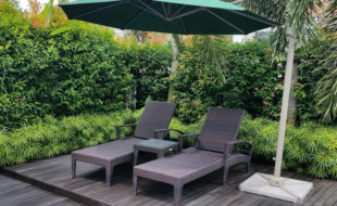 Cantilever Umbrella
DeconDesigns’ Cantilever Umbrellas offer innovative shading solutions with a side-post design that provides unobstructed shade for patios, gardens, poolside areas, cafes, resorts, and hotels. Built with durable, weather-resistant fabrics and robust frames, they withstand Malaysia’s tropical sun, rain, and occasional wind while maintaining elegance and functionality. The cantilever design allows 360-degree rotation, adjustable tilt, and easy operation for maximum coverage and comfort. Available in various sizes, colors, and shapes, they blend seamlessly into any outdoor décor. Ideal for residential and commercial use, our Cantilever Umbrellas create inviting, stylish, and practical shaded spaces. DeconDesigns ensures that every umbrella combines longevity, functionality, and aesthetics, making them the perfect choice for premium outdoor shading in Malaysia.
please visit our website at www.decondesigns.com  or contact us via WhatsApp at +60167960331