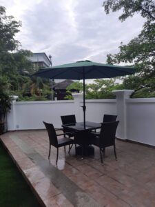 Garden Parasol Malaysia
Upgrade your garden with DeconDesigns’ premium Garden Parasols in Malaysia. Designed to provide superior shade and protection from UV rays, our parasols combine durability, practicality, and aesthetic appeal. Ideal for residential gardens, patios, or outdoor seating areas, these parasols feature robust frames and weather-resistant fabrics suitable for Malaysia’s tropical climate. Adjustable and easy to operate, they allow you to customize shade coverage for maximum comfort. Available in a variety of sizes, colors, and shapes, our Garden Parasols seamlessly complement any outdoor décor. Perfect for relaxing, entertaining, or hosting gatherings, they offer a stylish and functional solution for sun protection. DeconDesigns ensures every parasol is crafted with high-quality materials, built to last, and designed to elevate your outdoor experience. Choose a Garden Parasol from DeconDesigns and enjoy a perfect balance of style, comfort, and durability in your Malaysian garden.
please visit our website at www.decondesigns.com  or contact us via WhatsApp at +60167960331
