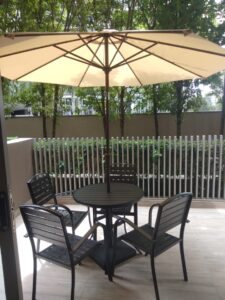 Cafe Outdoor Umbrella Malaysia
Enhance your café’s outdoor space with DeconDesigns’ Cafe Outdoor Umbrellas in Malaysia. Designed for both style and practicality, these umbrellas provide shade, sun protection, and comfort for your customers. Crafted from durable, weather-resistant materials, they withstand tropical sun, rain, and wind, ensuring long-lasting performance. Available in multiple sizes, shapes, and colors, they complement any café aesthetic, from cozy patios to large dining terraces. Easy to operate, adjust, and maintain, our umbrellas create inviting spaces for dining, relaxation, and social gatherings. DeconDesigns’ Cafe Outdoor Umbrellas combine functionality, elegance, and quality, making them the perfect solution for Malaysian cafés seeking reliable and stylish outdoor shading solutions.
please visit our website at www.decondesigns.com  or contact us via WhatsApp at +60167960331