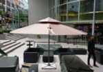 Commercial Outdoor Umbrella - Commercial Outdoor Umbrella
DeconDesigns’ Commercial Outdoor Umbrellas in Malaysia are designed for restaurants, cafes, resorts, hotels, and commercial spaces that demand durability and elegance. Crafted from premium weather-resistant fabrics and robust frames, they withstand tropical sun, rain, and wind while providing reliable shade for guests. Available in various sizes, shapes, and colors, these umbrellas complement any outdoor setting and create inviting spaces for dining, lounging, or events. Easy to operate, adjust, and maintain, they combine practicality, comfort, and style for long-lasting commercial use. DeconDesigns ensures every umbrella meets the highest quality standards, making our Commercial Outdoor Umbrellas the ideal choice for premium business outdoor shading solutions in Malaysia.
please visit our website at www.decondesigns.com  or contact us via WhatsApp at +60167960331