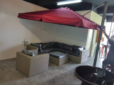 Patio Umbrella
Upgrade your patio with DeconDesigns’ stylish and durable Patio Umbrellas. Perfect for Malaysian homes, resorts, hotels, and cafes, they provide reliable shade from sun and rain while enhancing outdoor aesthetics. Crafted from weather-resistant fabrics and strong frames, these umbrellas withstand tropical conditions and offer long-lasting performance. Available in a variety of sizes, shapes, and colors, they complement any patio décor while creating comfortable and inviting spaces for relaxation or entertainment. Easy to operate, adjust, and maintain, DeconDesigns’ Patio Umbrellas combine functionality, style, and durability, offering premium outdoor shading solutions for all Malaysian patios.
please visit our website at www.decondesigns.com  or contact us via WhatsApp at +60167960331